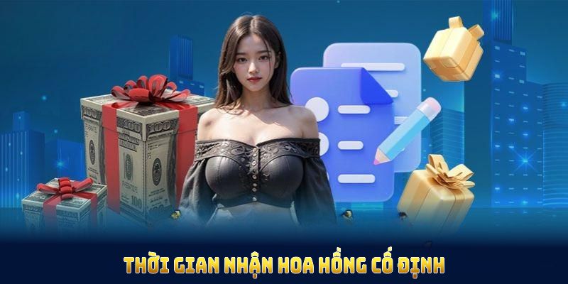 Thời gian nhận hoa hồng cố định tại nhà cái Good88